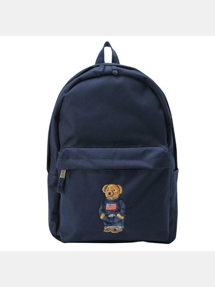 [랄프로렌] 25SS 키즈 NEW PORT 테디베어 자수 백팩 9AR149 BCV