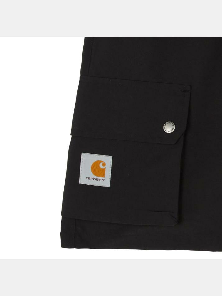 [칼하트] 25SS 레귤러핏 버뮤다 팬츠 블랙 I034506 89XX