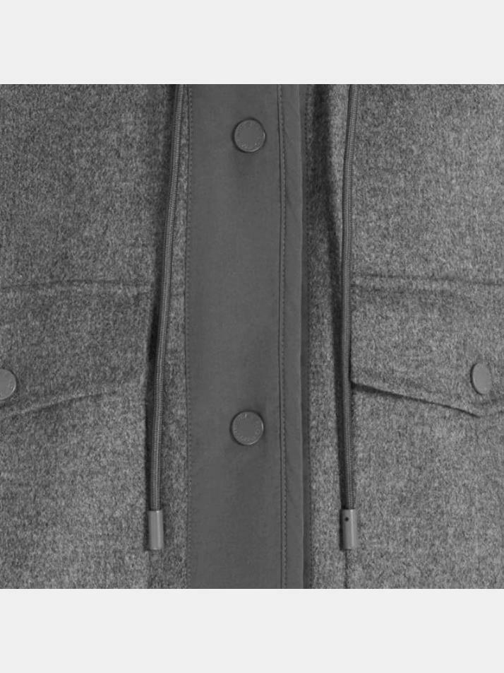 [막스마라] 25SS 오솔라 OSSOLA 더블 사이드 울 나일론 자켓 그레이 2515481011 039