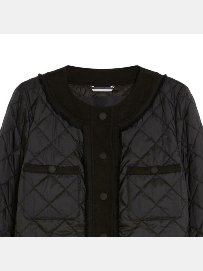 [막스마라] 25SS 페로 FERRO 퀄팅 패딩 자켓 블랙 2515481041 001