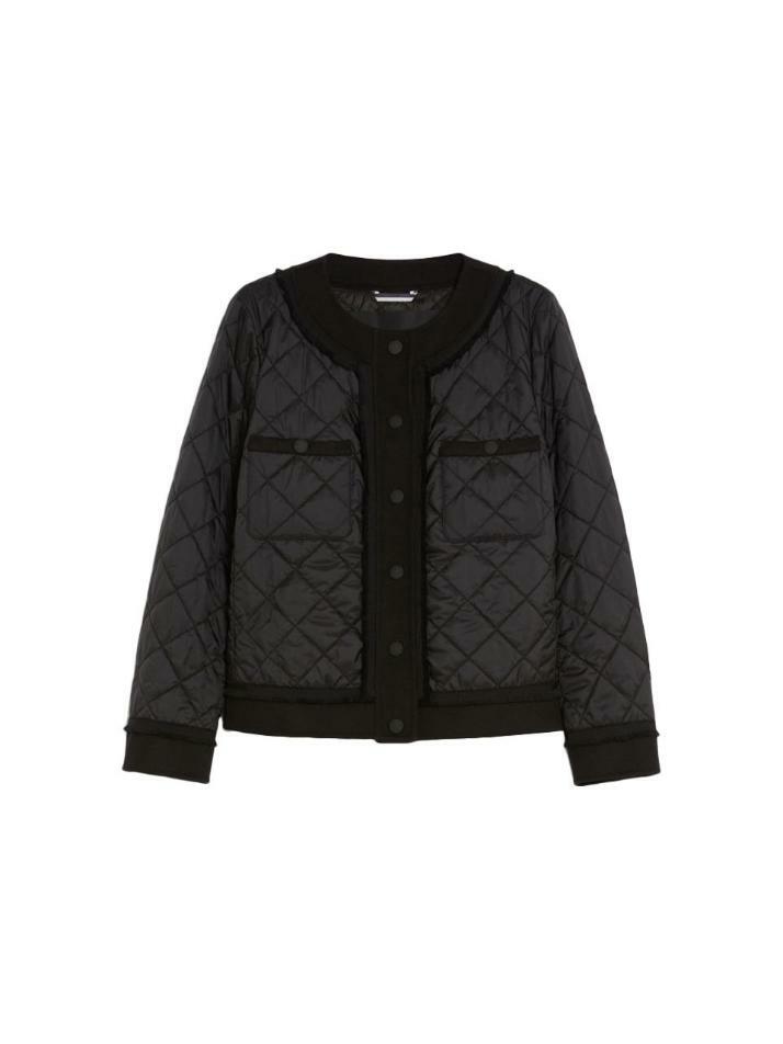 [막스마라] 25SS 페로 FERRO 퀄팅 패딩 자켓 블랙 2515481041 001