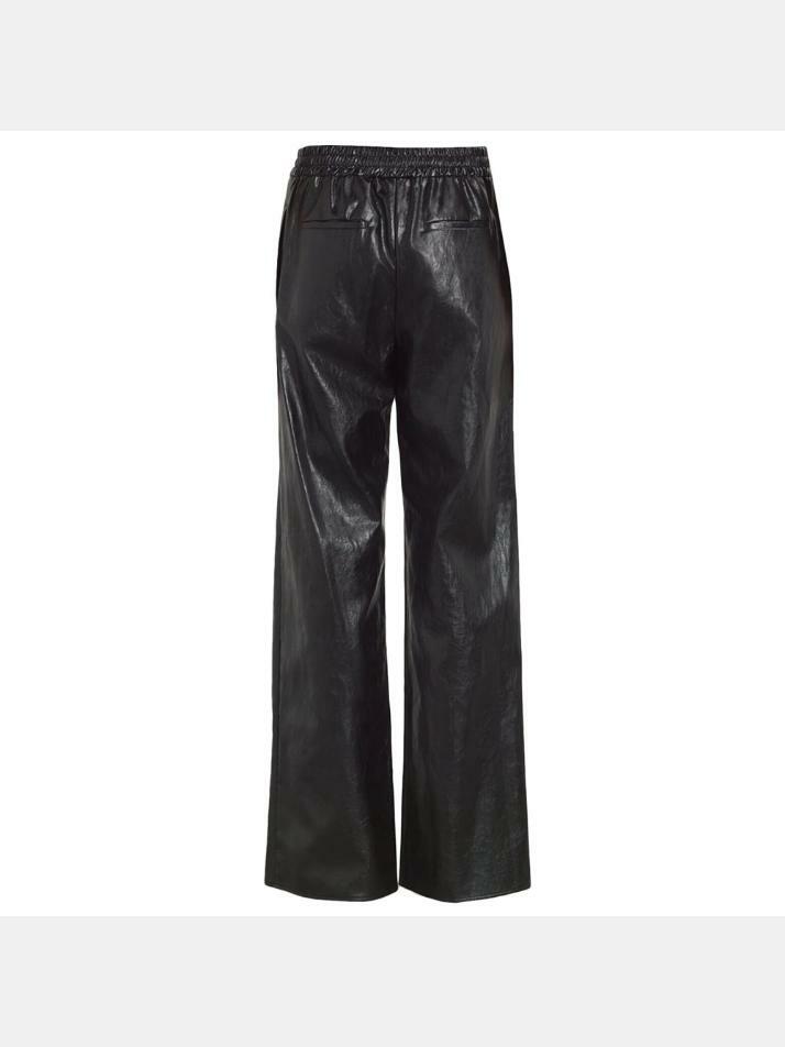 [막스마라] 25SS 플루톤 PLUTONE 레더팬츠 블랙 2515131061 004