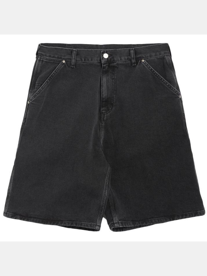 [칼하트] 25SS 메이틀랜드 MALTLAND 루즈핏 리벳 숏팬츠 블랙 I034319 8906