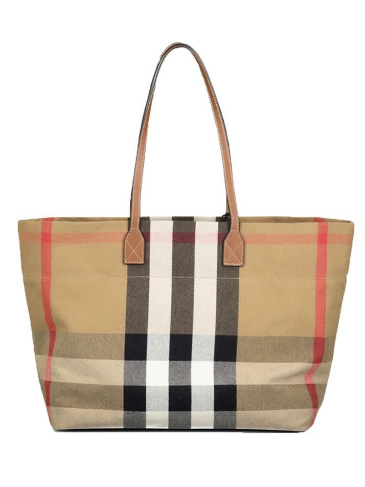 [버버리] 25FW 빈티지 체크 미디움 런던 토트백 베이지 8084047