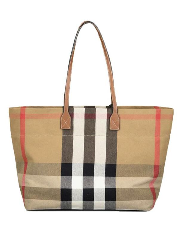 [버버리] 25FW 빈티지 체크 미디움 런던 토트백 베이지 8084047