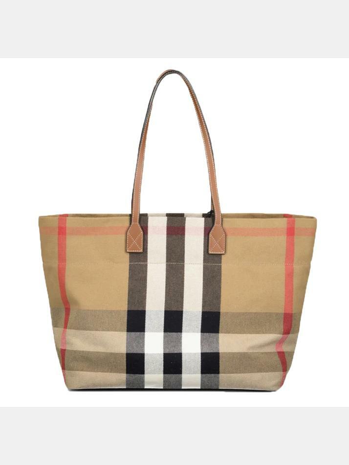 [버버리] 25FW 빈티지 체크 미디움 런던 토트백 베이지 8084047