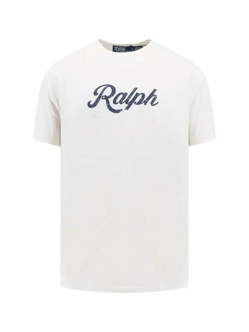 [RALPH LAUREN] 25SS 로고 프린팅 클래식 티셔츠 화이트 710936401 002