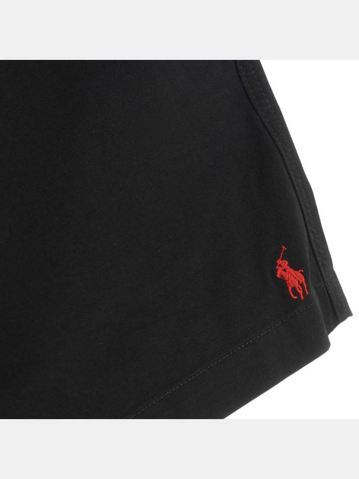 [RALPH LAUREN] 25SS 포니 자수 클래식 핏 하프 팬츠 블랙 710644995 013