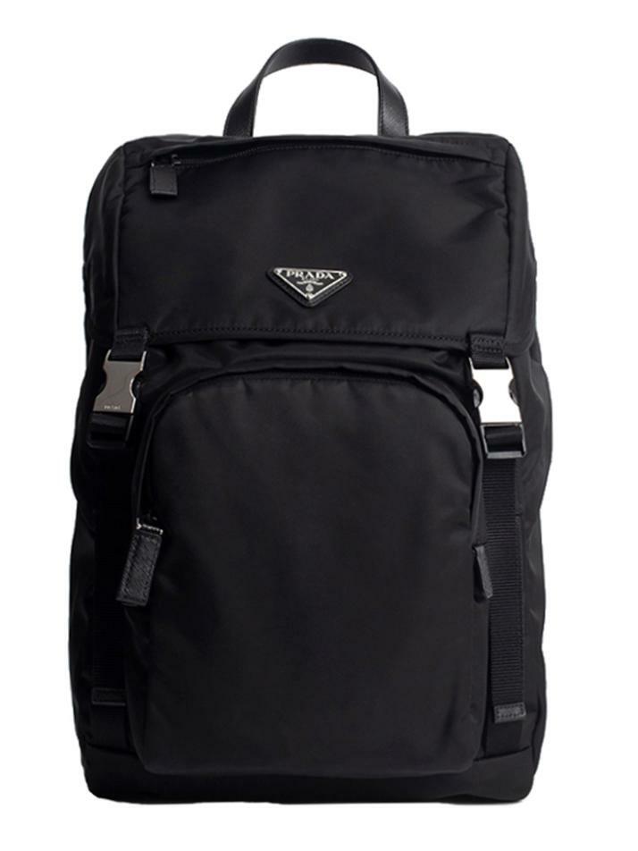 [프라다] 25FW 삼각로고 테수토 백팩 블랙 2VZ135 2DMG F0002