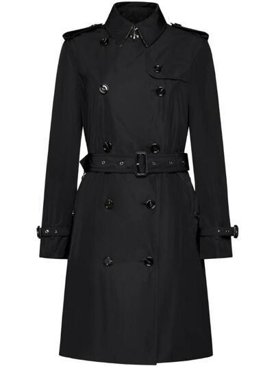 [버버리] 25FW 켄싱턴 KENSINGTON 벨티트 트렌치코트 블랙 8069666