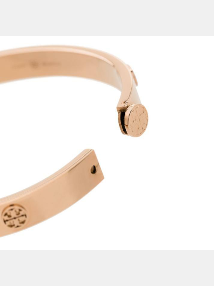 [토리버치] 25FW 밀러 힌지 스터드 뱅글 팔찌 로즈골드 78420 654