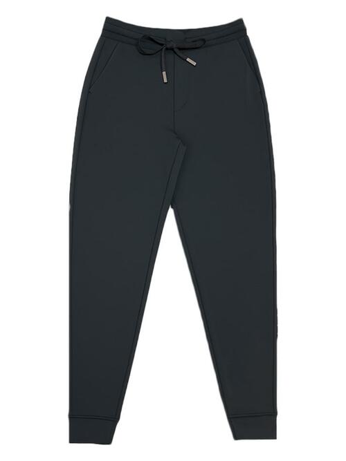 [지포어] 25FW 브러쉬드 백로고 테리 조거팬츠 블랙 GLB000024 ONYX