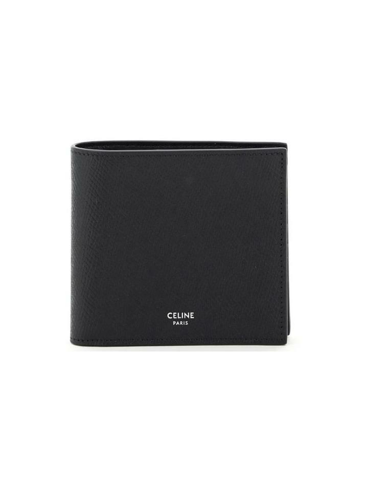 [셀린느] 25FW 시그니처 로고 반지갑 블랙 10B653 BEN 38SI