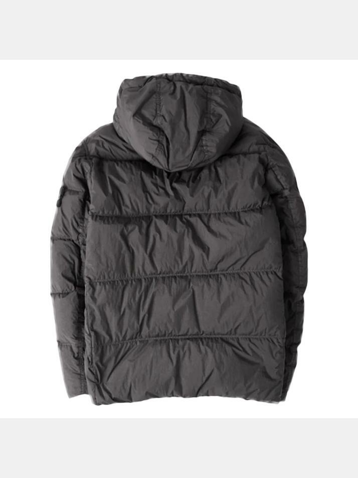 [스톤 아일랜드] 25FW 크링클 랩스 후드 패딩 그레이 K2S15 4100011 S0A23 V0062