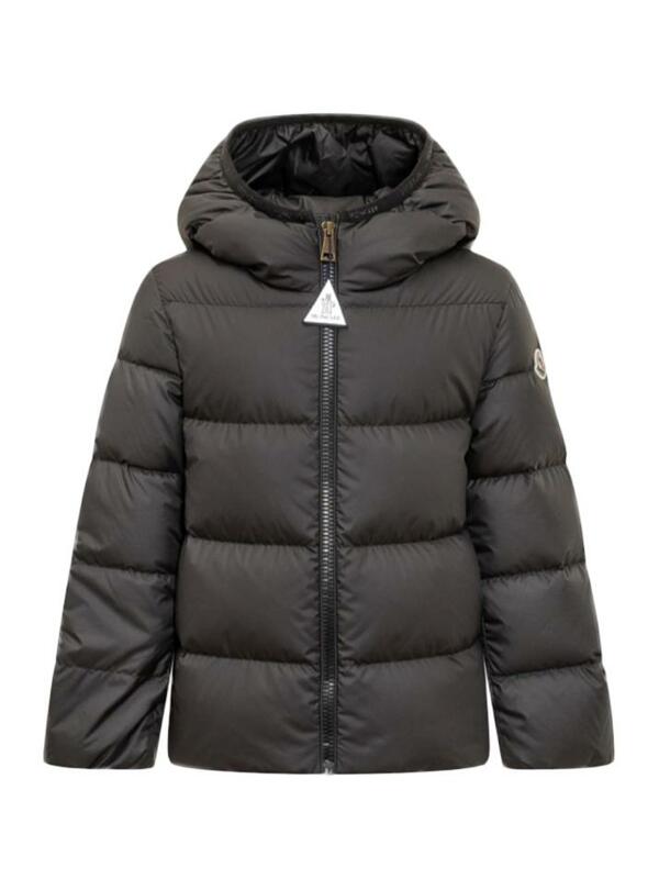 [몽클레어] 25FW 키즈 여성 비울라 BEULAH 로고 패치 패딩자켓 블랙 1A000 40 54AQE 999