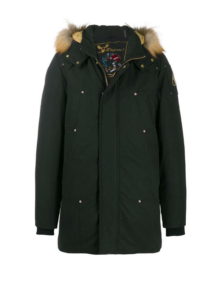 [무스너클] 14주년 스태그레이크 폭스퍼 패딩 블랙 M39MP261G 294