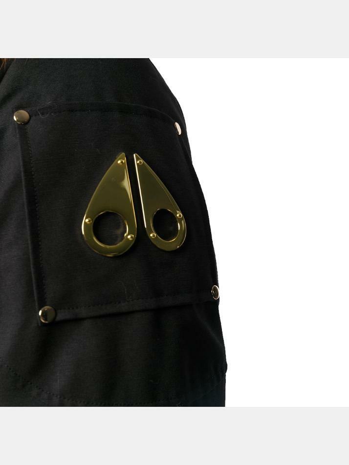 [무스너클] 14주년 스태그레이크 폭스퍼 패딩 블랙 M39MP261G 294