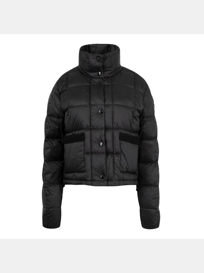 [몽클레어] 25FW 자르시에우 JARCIEU 로고 패치 패딩자켓 블랙 1A000 17 597YF 999