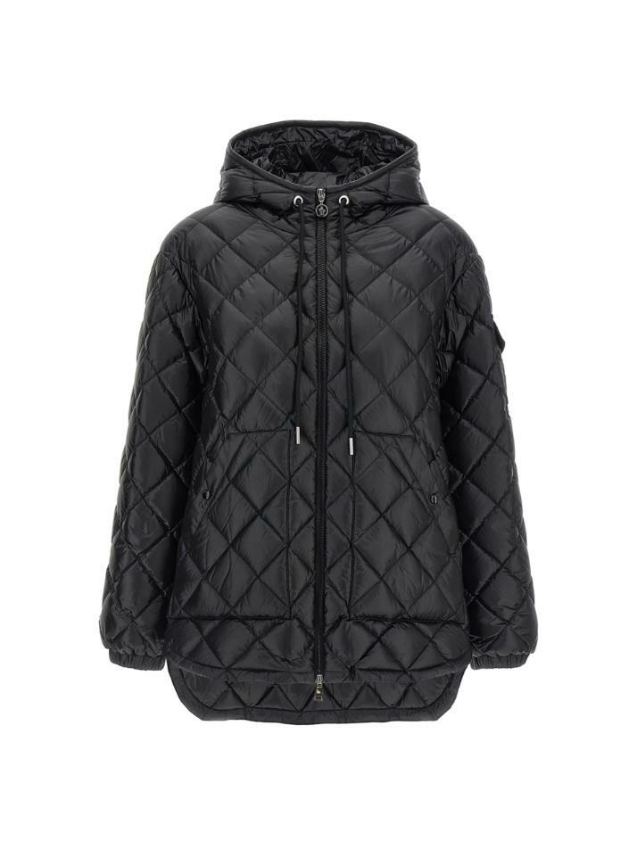 [몽클레어] 25FW 카미치아 CAMICIA 로고 패치 패딩자켓 블랙 2F000 13 595ZZ 999