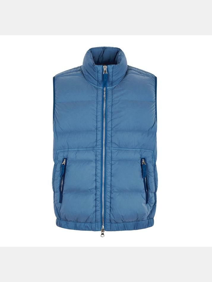 [스톤 아일랜드] 25FW 심리스 터널 다운 TC 패딩조끼 K2S15 G100007 S0028 V002B