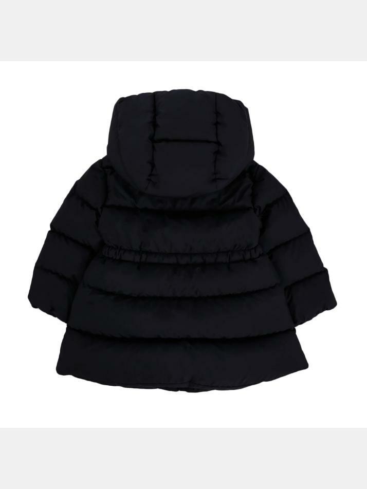 [몽클레어] 25FW 키즈 MOLAN 로고 패치 패딩자켓 네이비 1C000 01 597YW 778