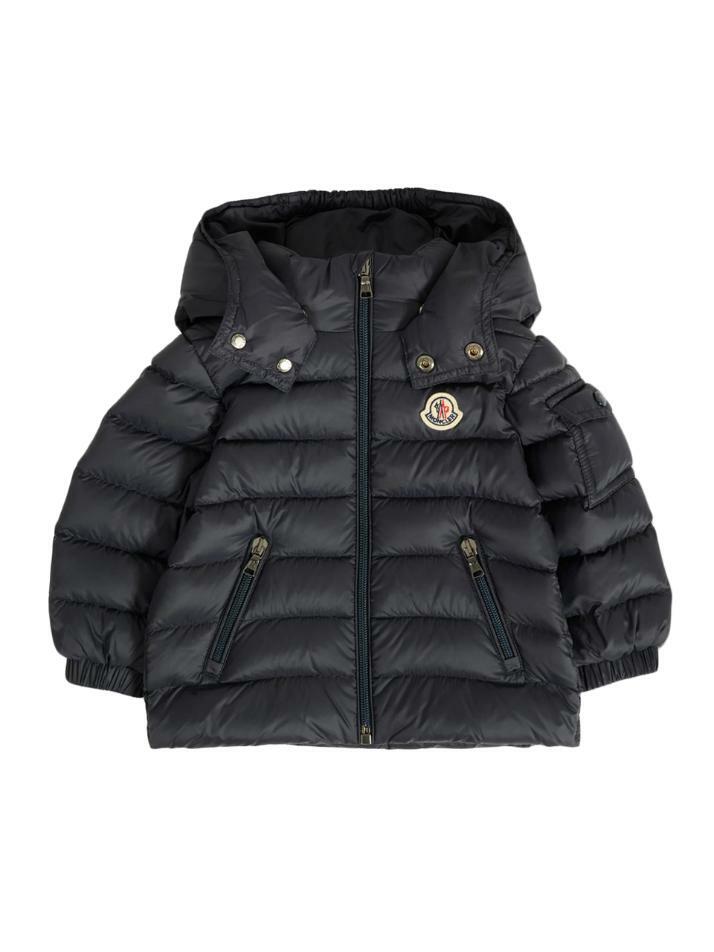 [몽클레어] 25FW 키즈 JULES 로고 패치 패딩자켓 네이비 1A000 05 53079 742