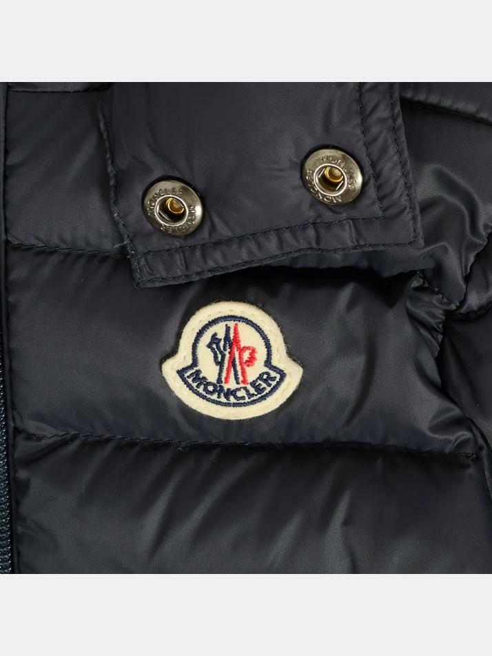 [몽클레어] 25FW 키즈 JULES 로고 패치 패딩자켓 네이비 1A000 05 53079 742