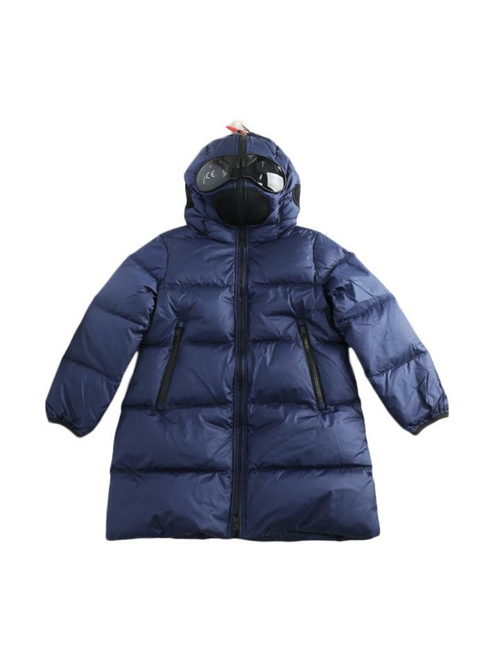 [에이아이 라이더스] 25FW 키즈 나일론 마이크로 립스탁 고글패딩 인피니티 블루 CK 796B T KJ5 234