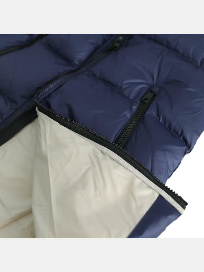 [에이아이 라이더스] 25FW 키즈 나일론 마이크로 립스탁 고글패딩 인피니티 블루 CK 796B T KJ5 234