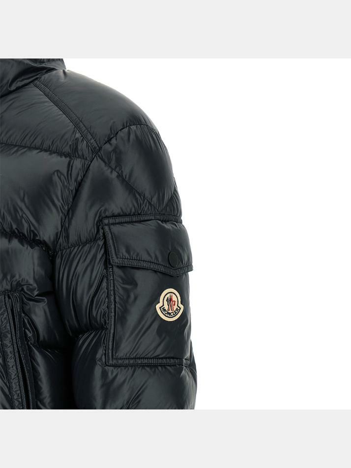 [몽클레어] 25FW 페트라 PETRA 로고 패치 패딩자켓 블랙 1A000 32 596XE 999
