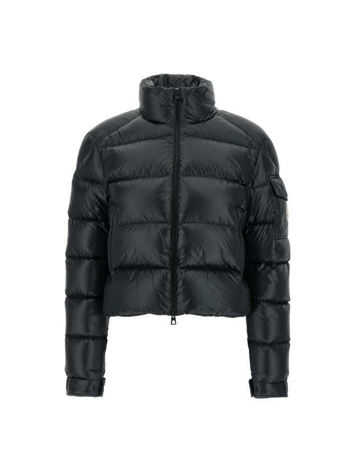 [몽클레어] 25FW 페트라 PETRA 로고 패치 패딩자켓 블랙 1A000 32 596XE 999