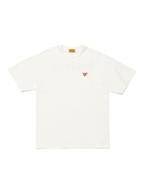 [휴먼메이드] 25SS 타이거 백 프린팅 반팔 티셔츠 화이트 HM29TE013 WHITE