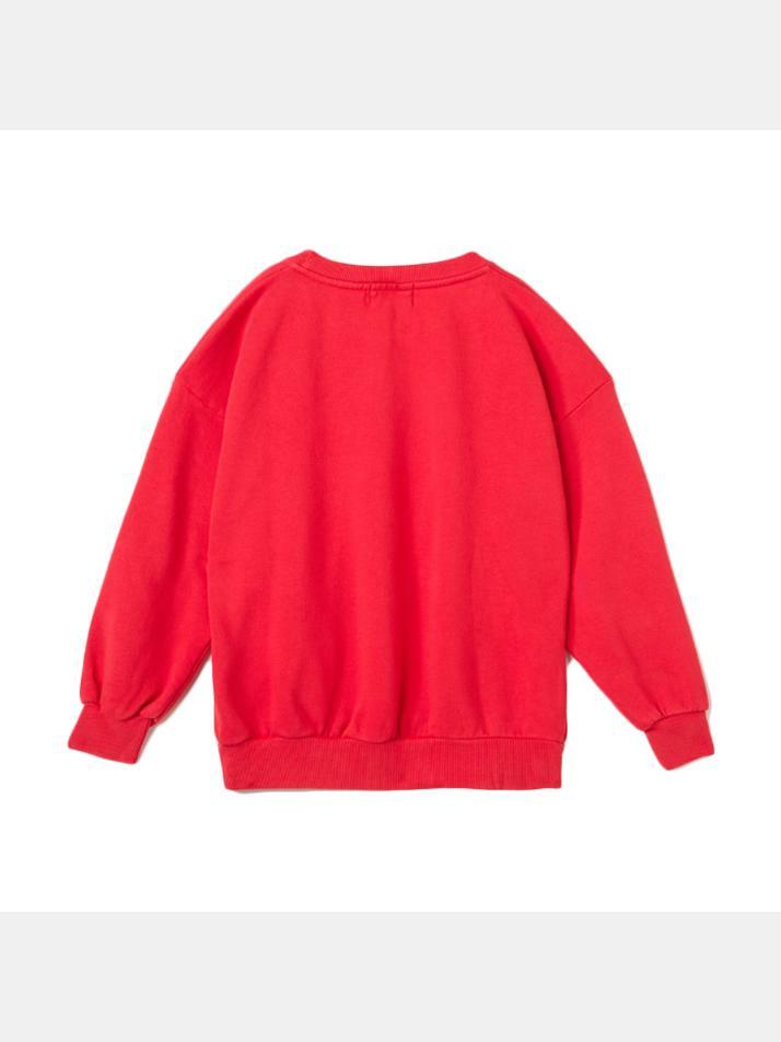 [보보쇼즈] 25FW 키즈 홉스코치 프린트 스웻셔츠 레드 B225AC036 611