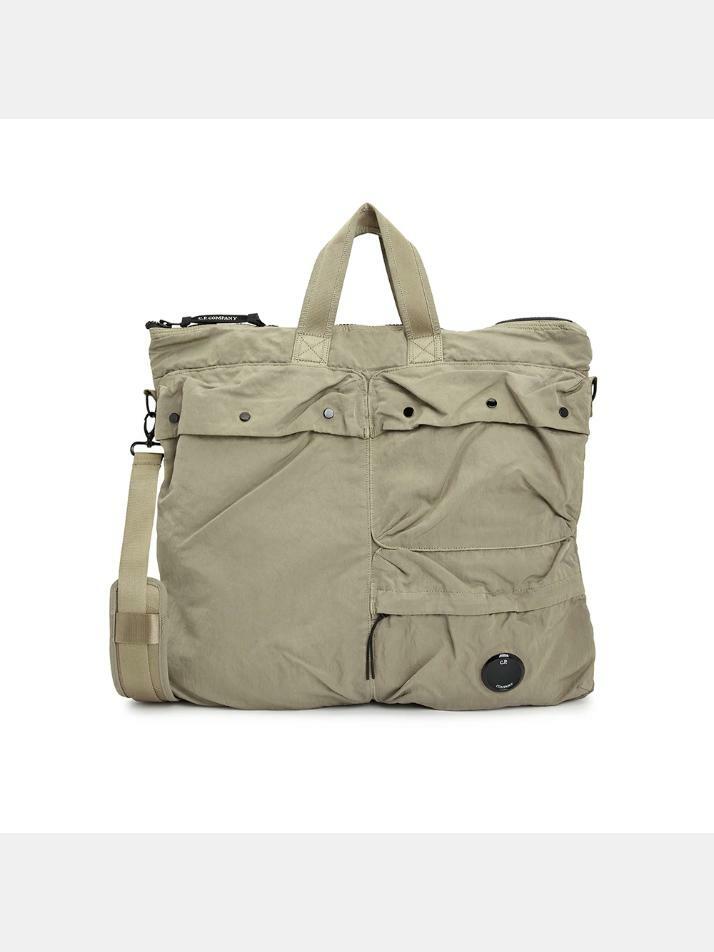 [CP 컴퍼니] 25FW 렌즈 와펜 라지 토트/크로스백 그레이 19CMAC114A 005269G 356