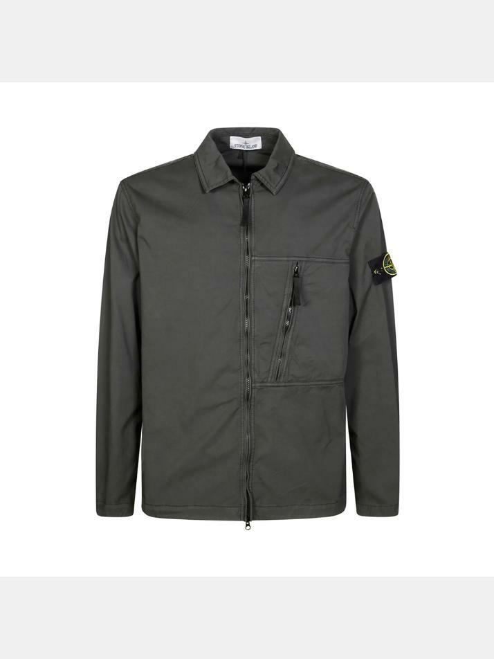 [스톤 아일랜드] 25FW 셔츠자켓 리드그레이 K2S15 1200003 S0010 V0062