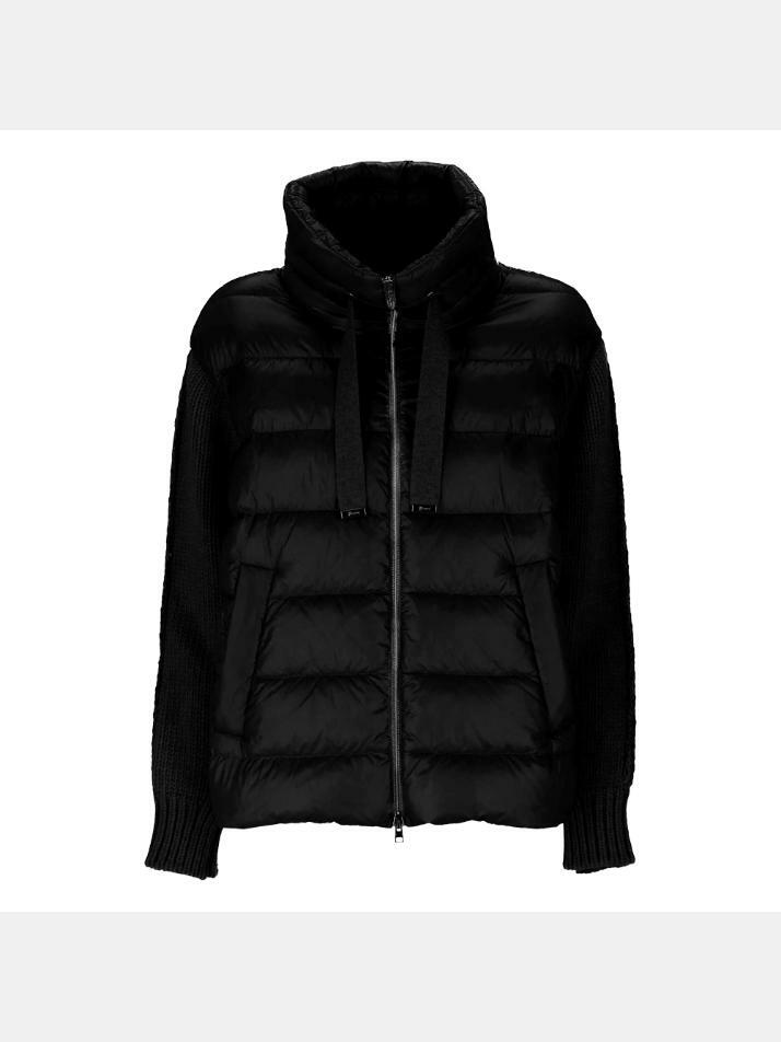 [에르노] 25FW 경량 니트 리조트 자켓 블랙 PI00138DR 12017Z 9300
