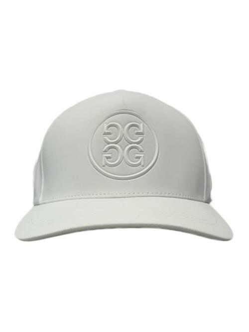 [지포어] 25FW 서클 G 델타 캡모자 화이트 G4AS21H12 SNO