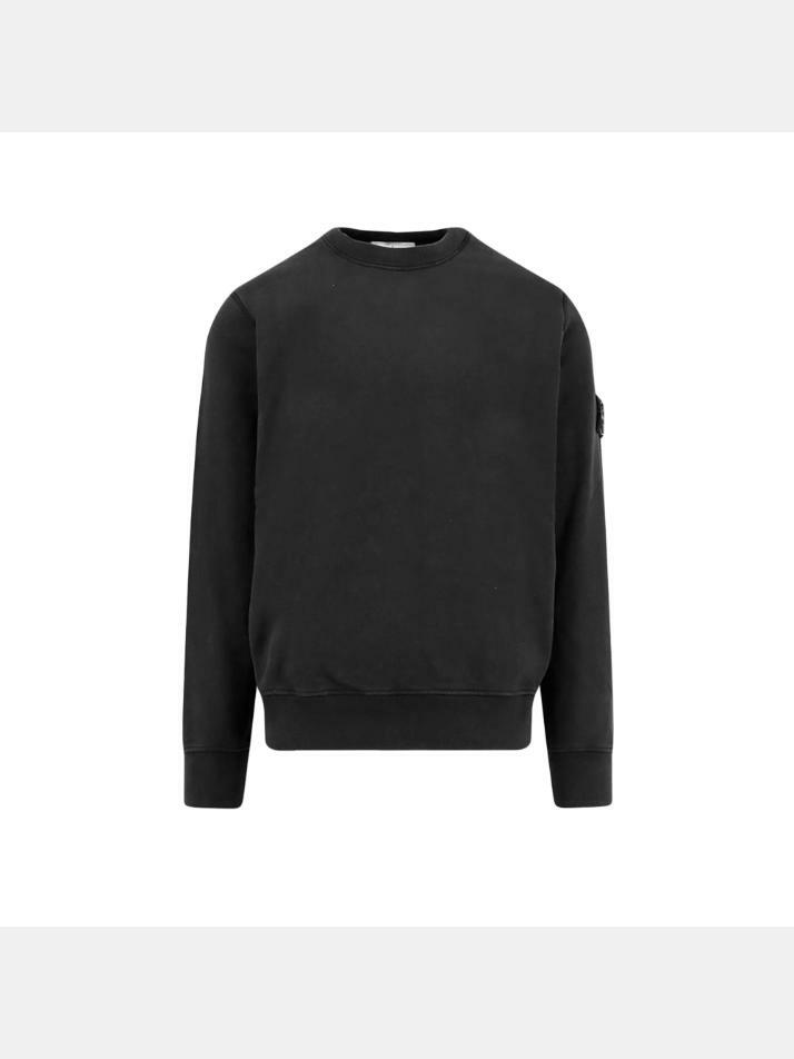 [스톤 아일랜드] 25FW 와펜 패치 맨투맨 차콜 K2S15 6100060 S0051 V0065