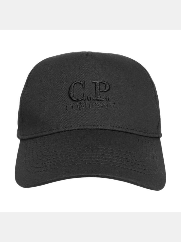 [CP 컴퍼니] 14주년 로고 자수 고글 캡모자 블랙 09CMAC229A 005279A 999