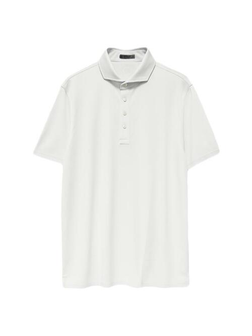 [지포어] 25SS 백 로고 패치 폴로 티셔츠 화이트 G4MC0K300 SNO