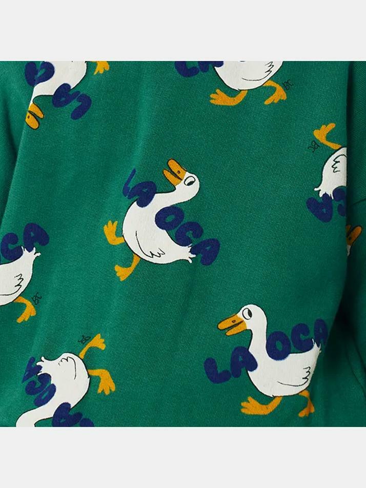 [BOBO CHOSES] 키즈 라오카 맨투맨 그린 B225AC037 311