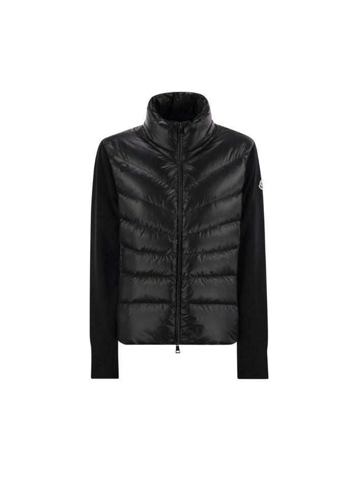 [몽클레어] 25FW 니트 믹스 패딩 블랙 9B000 24 M1131 999