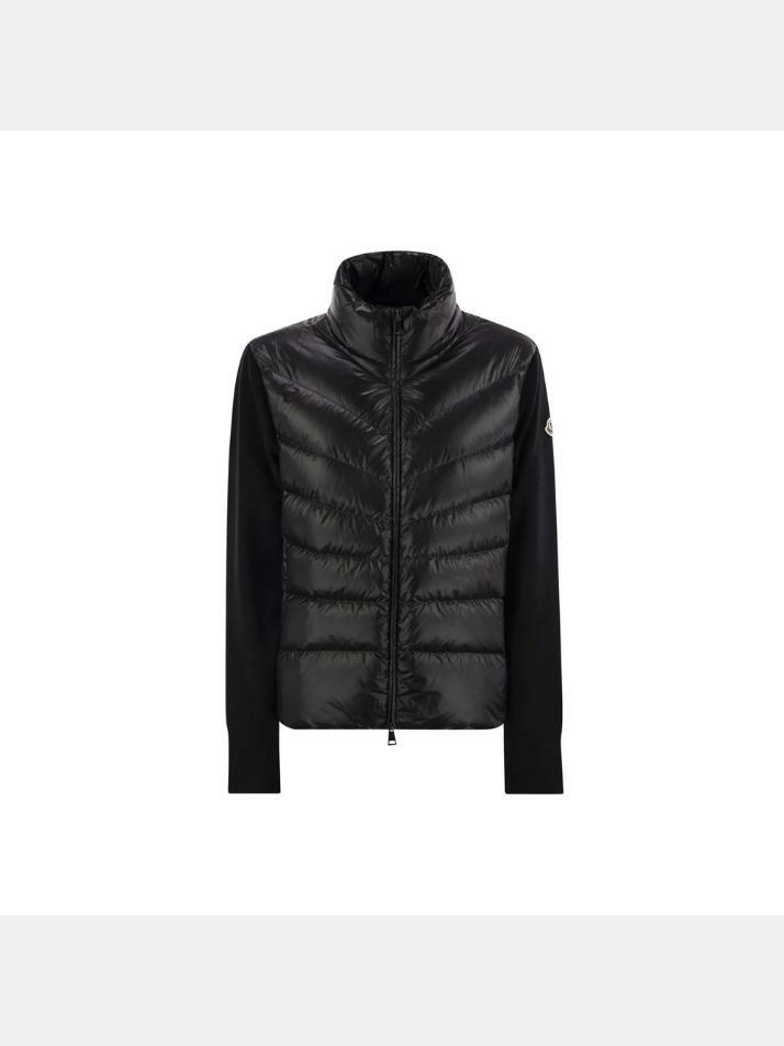 [몽클레어] 25FW 니트 믹스 패딩 블랙 9B000 24 M1131 999