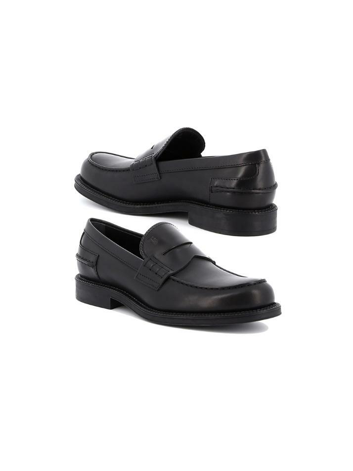 [토즈] 25FW 모카시노 곰마 로퍼 블랙 XXM80B0BR30 D90 B999