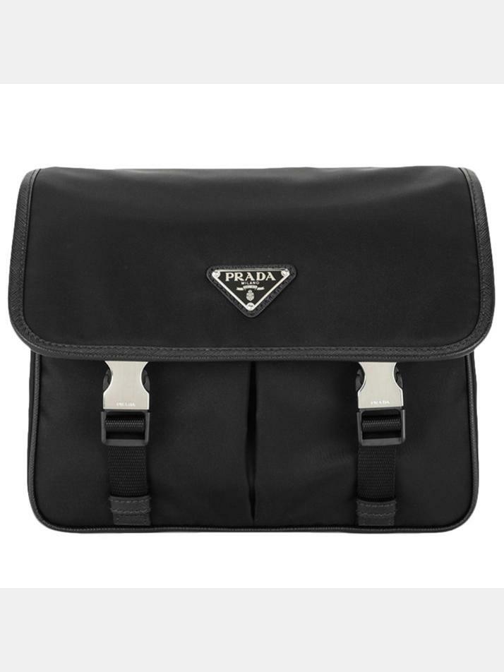 [프라다] 25FW 포코노 플랩 숄더/크로스백 블랙 2VD769 2DMH F0002