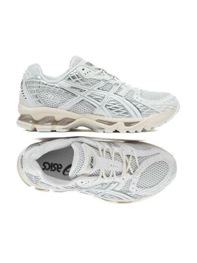 [아식스] 25FW 여성 젤 님버스 10.1 스니커즈 화이트/실버 1203A761 100