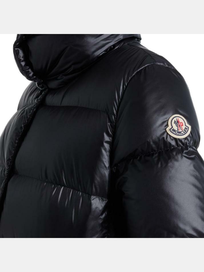 [몽클레어] 25FW COCHEVIS 로고 패치 하이넥 패딩자켓 블랙 1A001 53 595ZZ 999