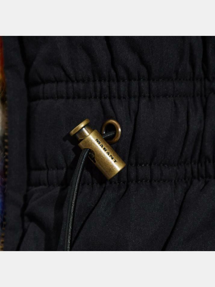 [이자벨마랑] 25SS DASTYNI 드로스트링 패딩 MA0007FB C1C01E 01BK