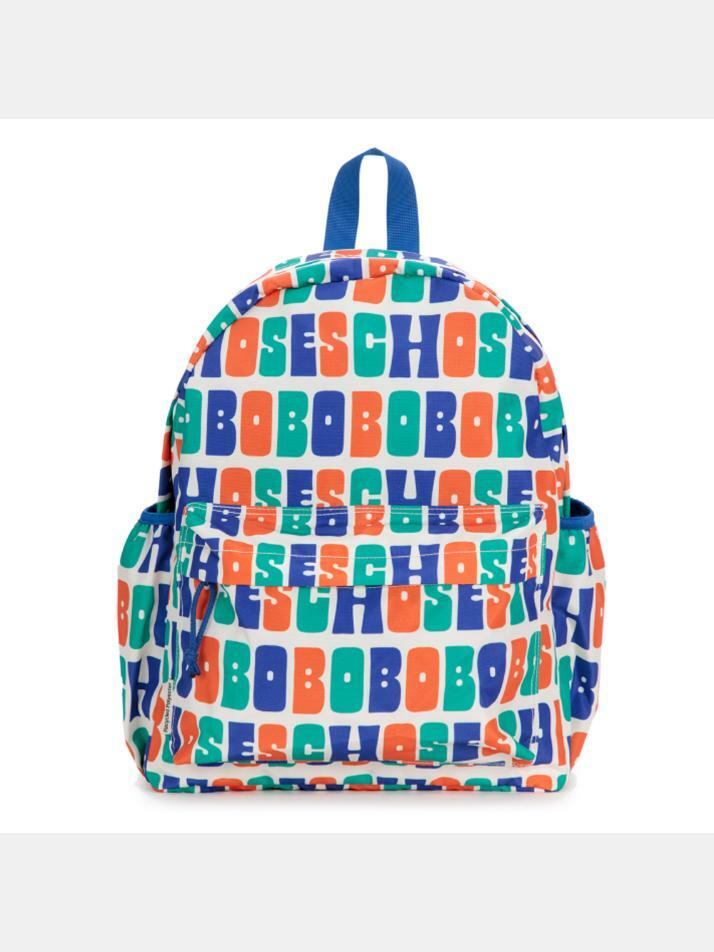 [보보쇼즈] 25SS 키즈 올오버 로고 백팩 멀티 B125AI041 991