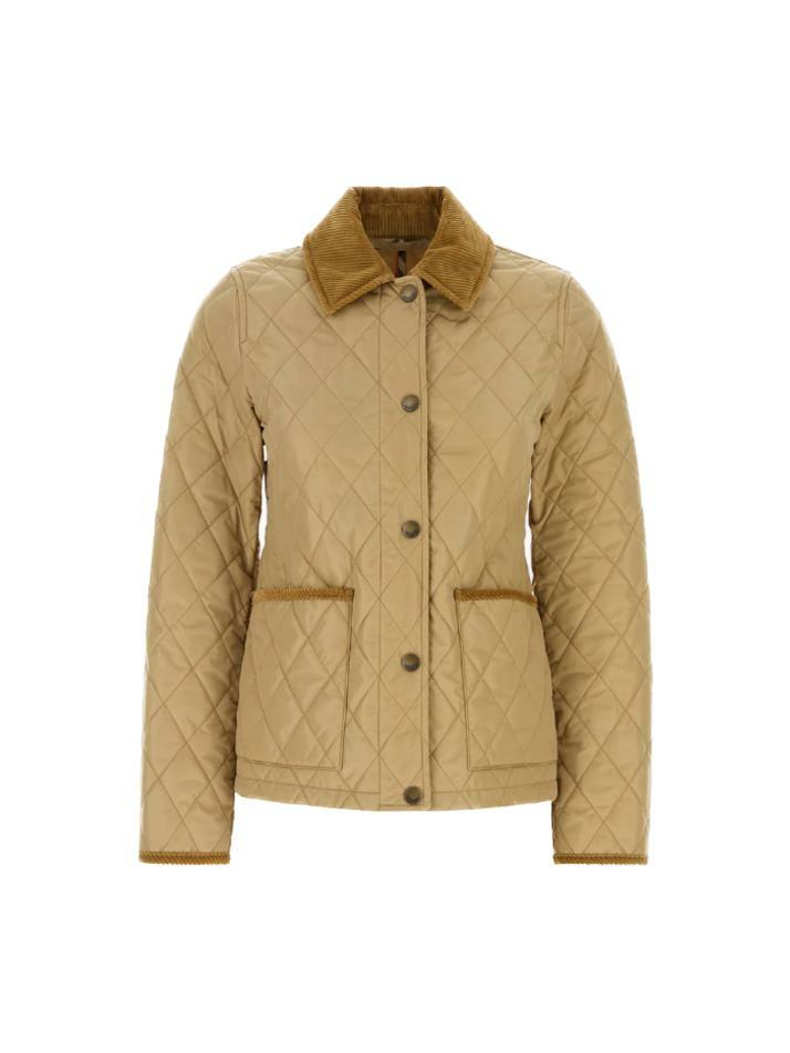 [버버리] 25FW 도셋 DORSET 다이아 퀄팅 자켓 베이지 8107511